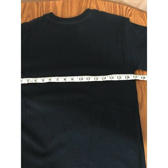 Doctor Who Linear Tardis Police Box Adult Sz S Blue T Shirt Tardis BBC Sci Fi - Picture 6 of 6